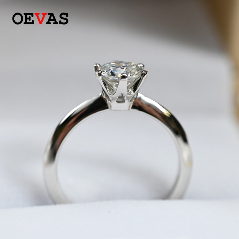 Moissanite Wedding Rings