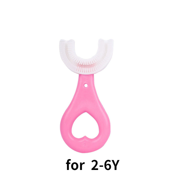 Baby Toothbrush Children 360 Degree U-shaped