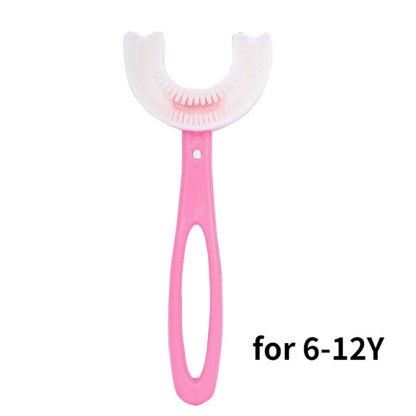 Baby Toothbrush Children 360 Degree U-shaped