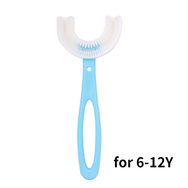 Baby Toothbrush Children 360 Degree U-shaped