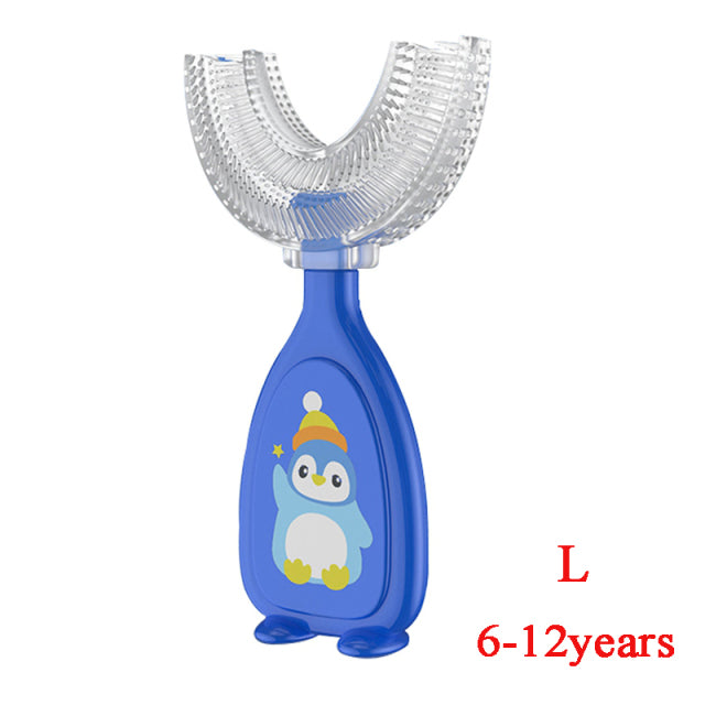 Baby Toothbrush Children 360 Degree U-shaped