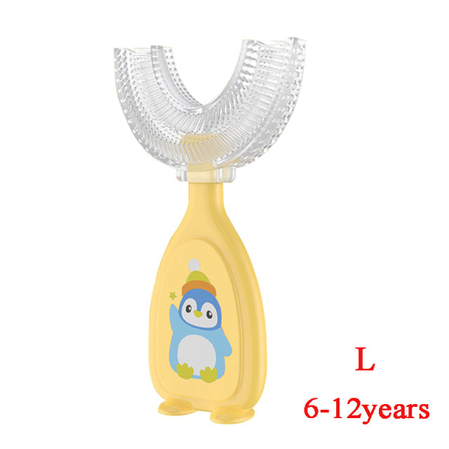 Baby Toothbrush Children 360 Degree U-shaped