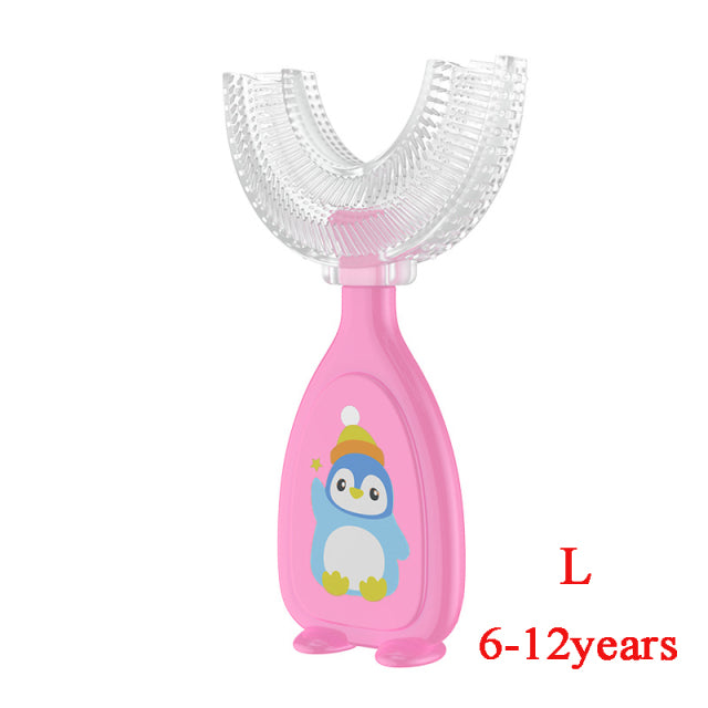 Baby Toothbrush Children 360 Degree U-shaped