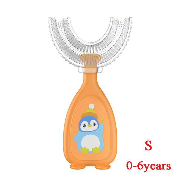 Baby Toothbrush Children 360 Degree U-shaped