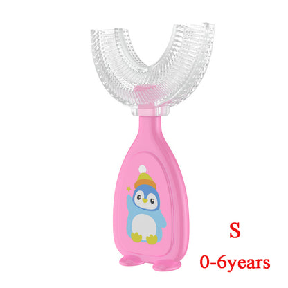 Baby Toothbrush Children 360 Degree U-shaped