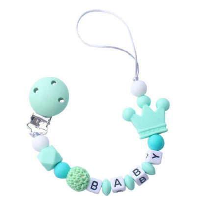 Personalized Name Baby Pacifier Clips Koala Pacifier Chain Holder