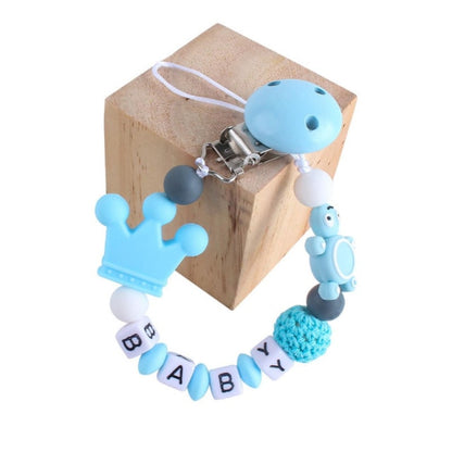 Personalized Name Baby Pacifier Clips Koala Pacifier Chain Holder