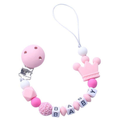 Personalized Name Baby Pacifier Clips Koala Pacifier Chain Holder