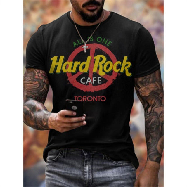 Fashion T shirt  Printing Casual Sport