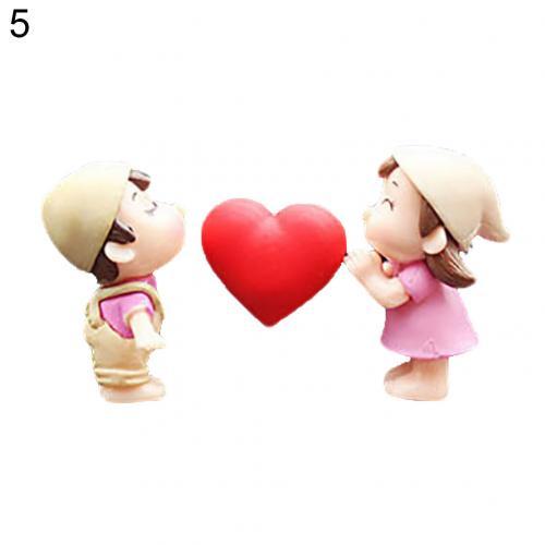 Boy Girl Couple Car Decoration Accessories Interior Cartoon Lovers Car