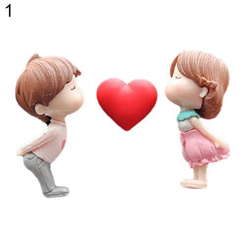 Boy Girl Couple Car Decoration Accessories Interior Cartoon Lovers Car