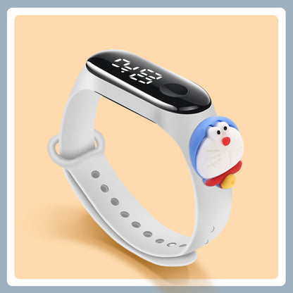 Cute Cartoon LED Mickey Children Watches Girls Silicone