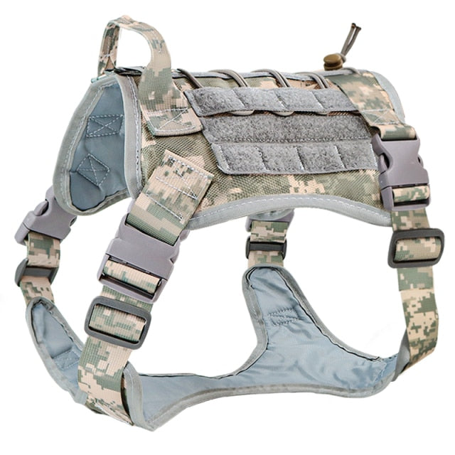 Military Tactical Dog Harness Front Clip Law