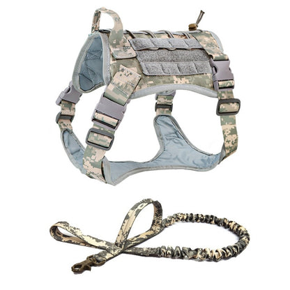 Military Tactical Dog Harness Front Clip Law