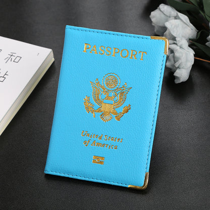 leather USA Passport Cover