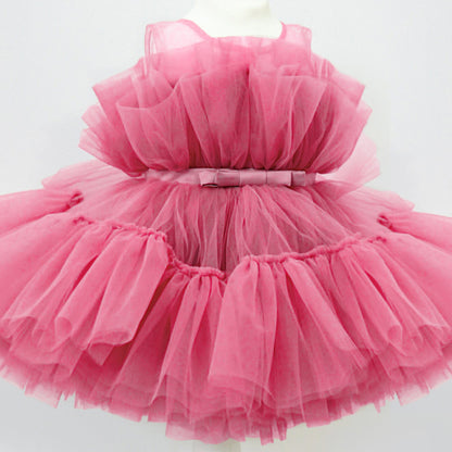 Baby Girl Tutu Party Gown Flower Girls