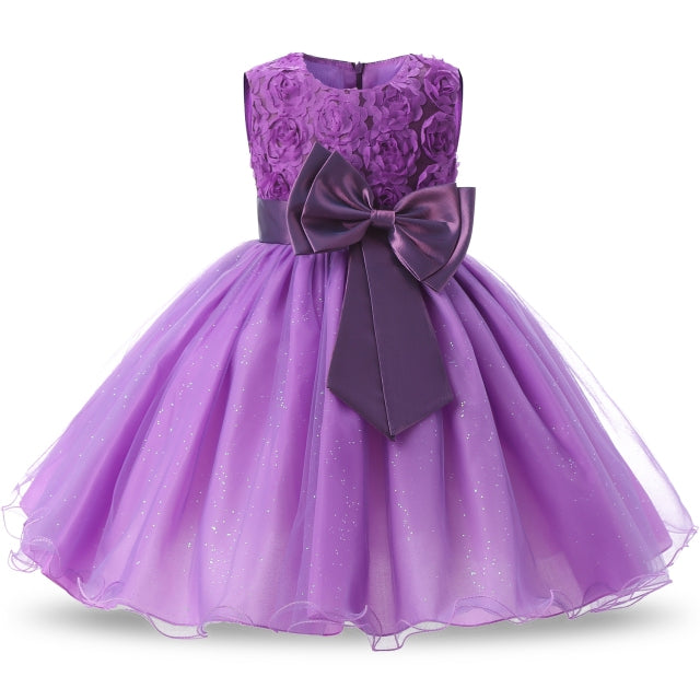 Baby Girl Tutu Party Gown Flower Girls