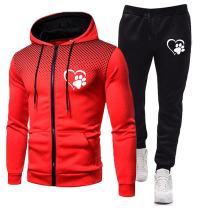 Sets Hoodies+Pants  Autumn and Winter Sport Suits