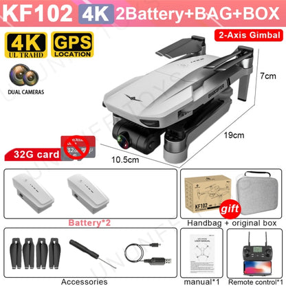 KF102 Drone 4K HD Camera With 5G