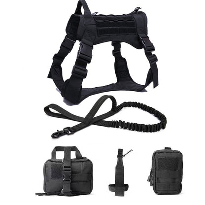 Military Tactical Dog Harness Front Clip Law