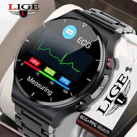 Smart Watch Men Blood Pressure Heart Rate Watch