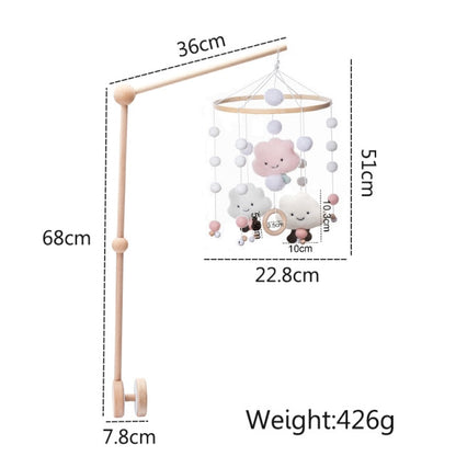 Baby Rattles Crib Mobiles Toy Bed Bell