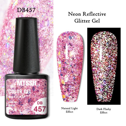 Reflective Glitter Gel Nail Polish