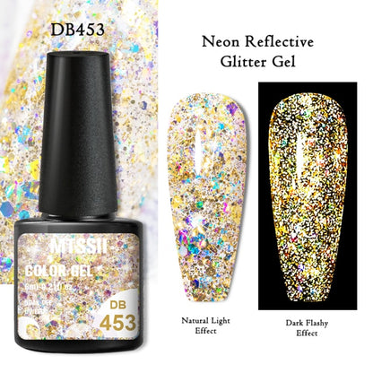 Reflective Glitter Gel Nail Polish