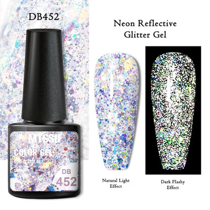 Reflective Glitter Gel Nail Polish