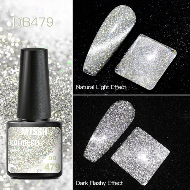 Reflective Glitter Gel Nail Polish