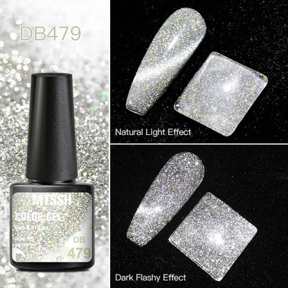 Reflective Glitter Gel Nail Polish