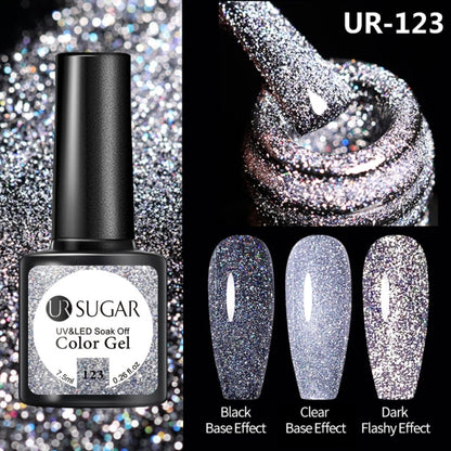 Reflective Glitter Gel Nail Polish