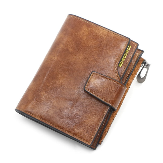 wallet made of leather