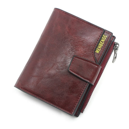 wallet made of leather