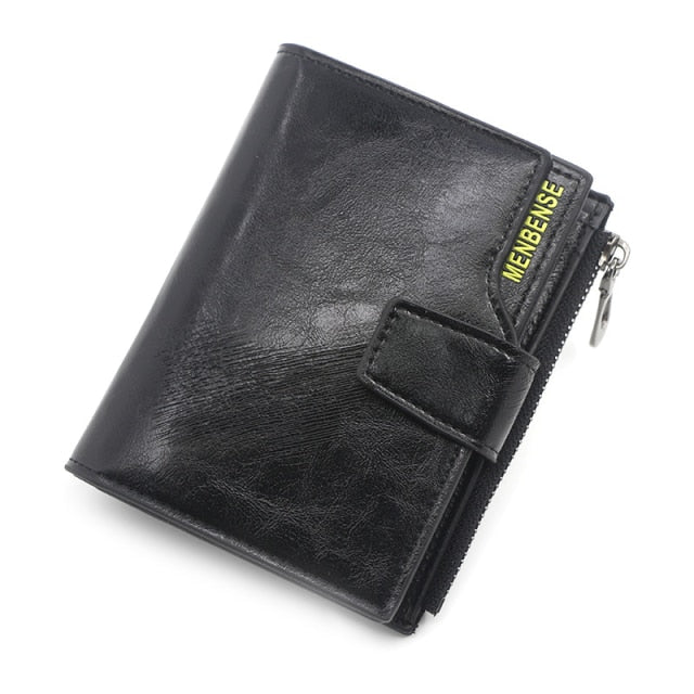 wallet made of leather