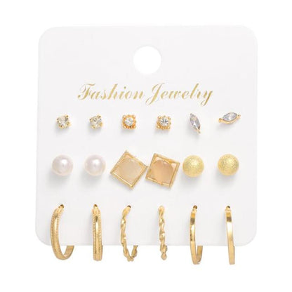 Earrings Set Pearl