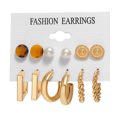 Earrings Set Pearl