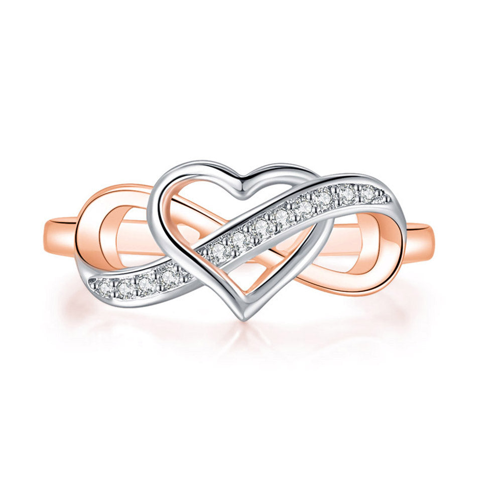 Couple Infinity Love Rings