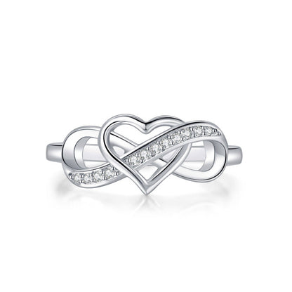 Couple Infinity Love Rings