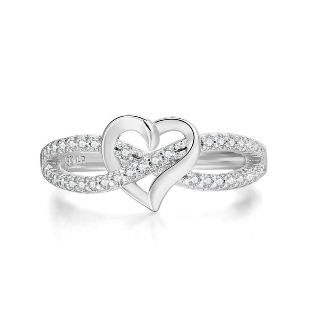 Couple Infinity Love Rings