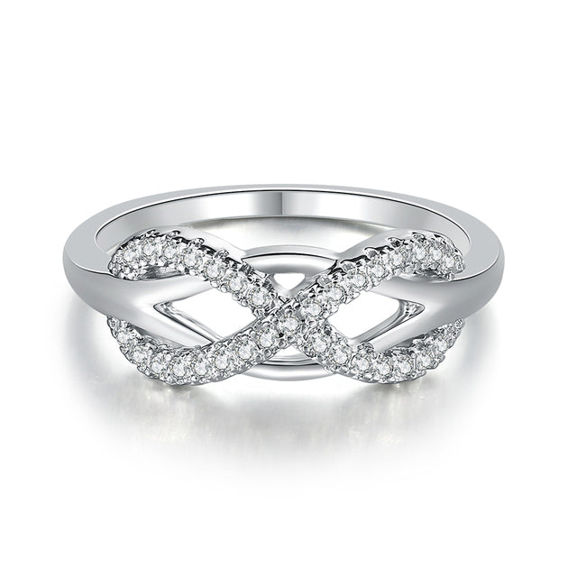 Couple Infinity Love Rings