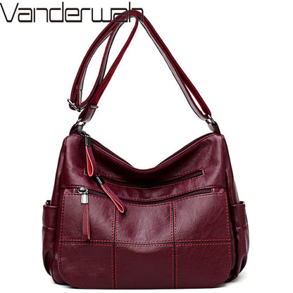 Brand Leather Shoulder Handbag