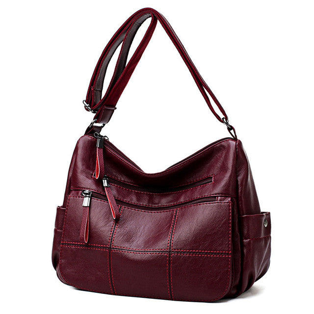 Brand Leather Shoulder Handbag