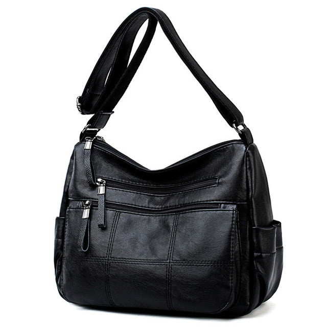 Brand Leather Shoulder Handbag