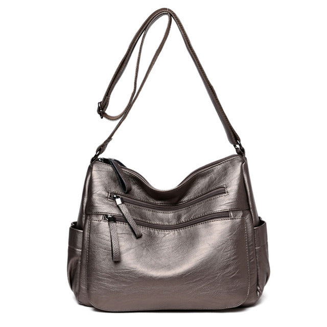 Brand Leather Shoulder Handbag