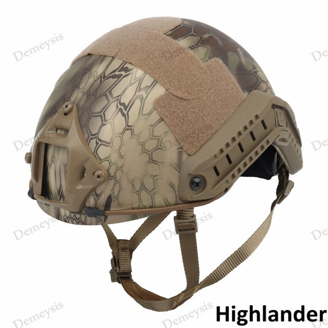 Helmet Airsoft MH Camouflage Tactical