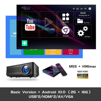 ALSTON M5S M5SW Full HD 1080P Projector