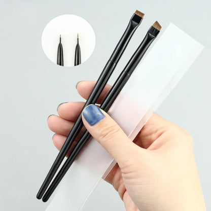 Blade Makeup Brushes Angled Thin Eyebrow Brush