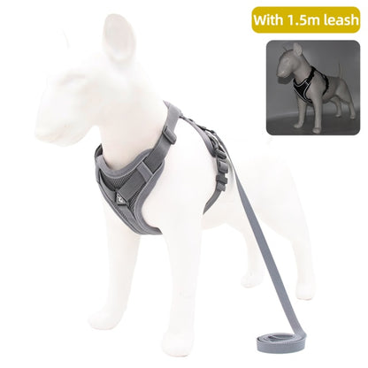 Dog Harness with 150 cm Leash Set