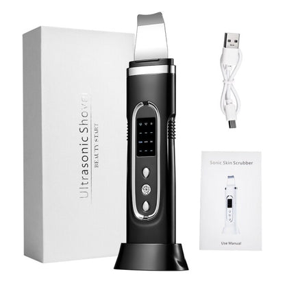 Ultrasonic Skin Scrubber Electric Facial Cleansing